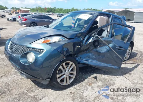 2014 Nissan Juke Sv z USA, uszkodzony, nr VIN JN8AF5MV2ET357731
